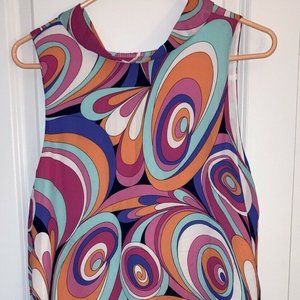 Vintage Carole Christian MOD Pucci inspired shift